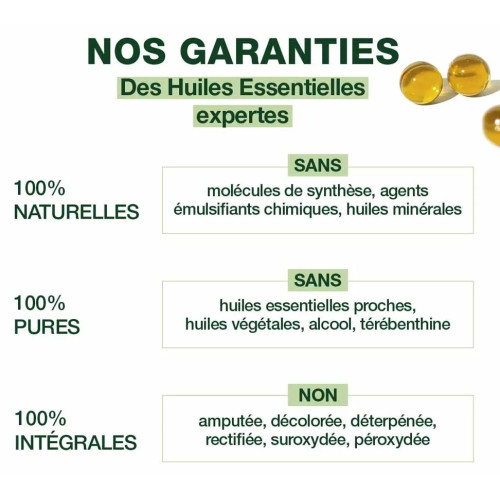 Perles d'Huile Essentielle Ravintsara 60 perles