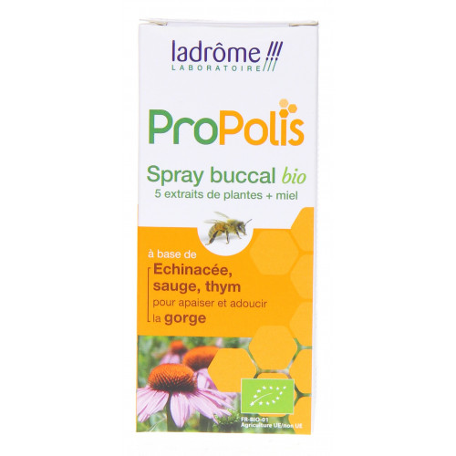 LADROME Propolis Spray Buccal Bio-7725
