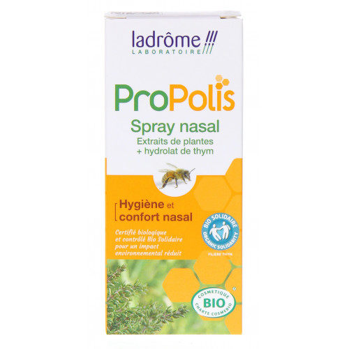LADROME Propolis Spray Nasal Bio 30mL - Hygiène et confort nasal