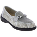Mocassin souple femme CHUT Magik Argent - Podowell