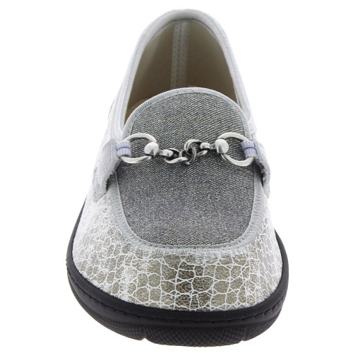 Mocassin souple femme CHUT Magik Argent - Podowell