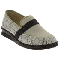 Mocassin femme CHUT Nelia Ecru - Podowell
