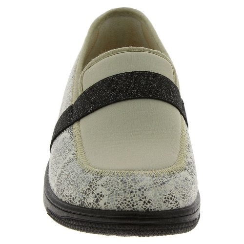 Mocassin femme CHUT Nelia Ecru - Podowell