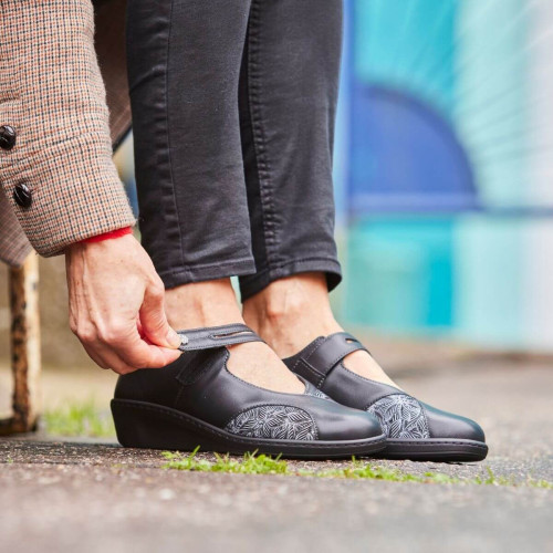 Ballerine Femme CHUT Safia Noir - Podowell