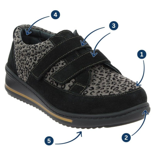 Sneakers & baskets Femme CHUT Suzie Gris - Podowell