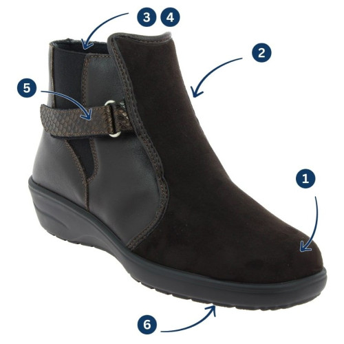 Bottines Femme CHUT Syriel Choc - Podowell
