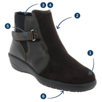 Bottines Femme CHUT Syriel Choc - Podowell
