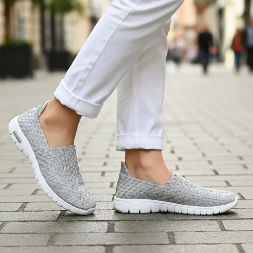 Chaussure détente pour femme CHUT Vegas Argent - Podowell