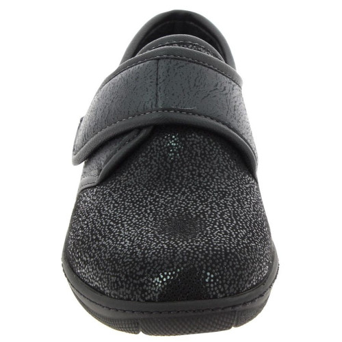 Chaussures orthopédiques pour femme CHUT Manille Shiny Noir - Podowell