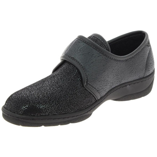 Chaussures orthopédiques pour femme CHUT Manille Shiny Noir - Podowell