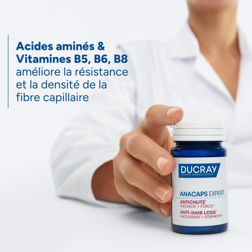 Gélules Ducray : Anti-chute cheveux prouvée cliniquement
