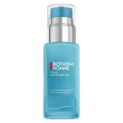 Gel Matifiant Biotherm Homme : Contrôle Sébum + Brillance Éclair