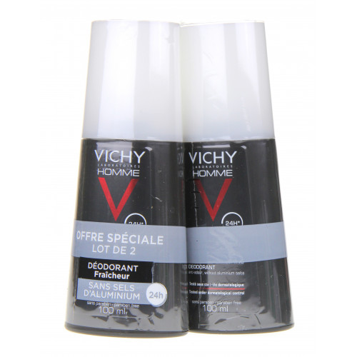 VICHY HOMME - Déodorant Vaporisateur Ultra-frais Lot de 2-7761