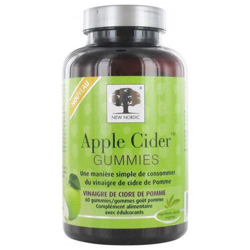 Gommes Cidre Pomme New Nordic - Drainage & Digestion