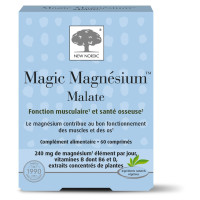 Magnésium Malate 240mg - Énergie & Muscles | New Nordic 60 comprimés