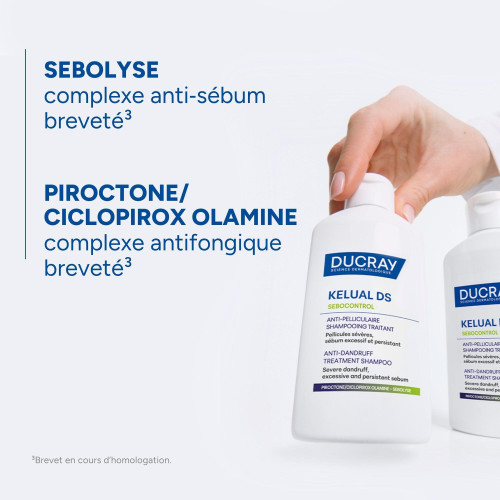 Ducray Kelual DS : Nettoyage profond, cuir sain et cheveux légers
