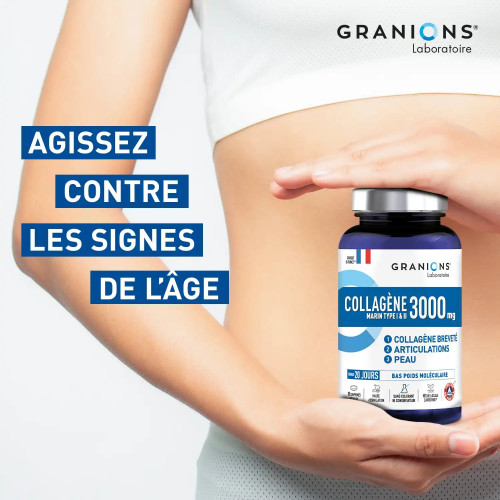 Collagène Marin I & II 3000mg - Peau, Muscles & Articulations