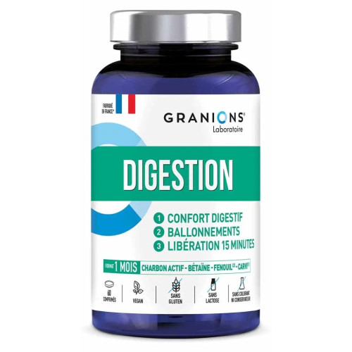 Granions Digestion : Soulagement rapide ballonnements & inconforts