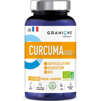 Granions Curcuma Bio 6300mg - Confort articulaire et digestif naturel