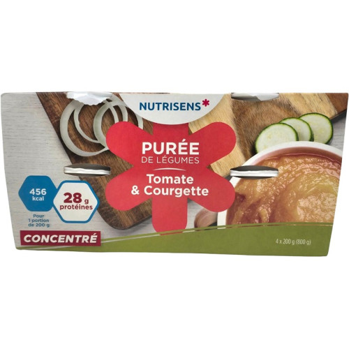 Nutrisens Purée : 450 kcal, 28g protéines pour dénutrition