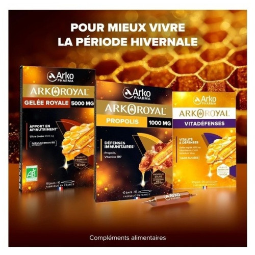 Ampoules Propolis 1000 mg : Immunité renforcée avec vitamine B6