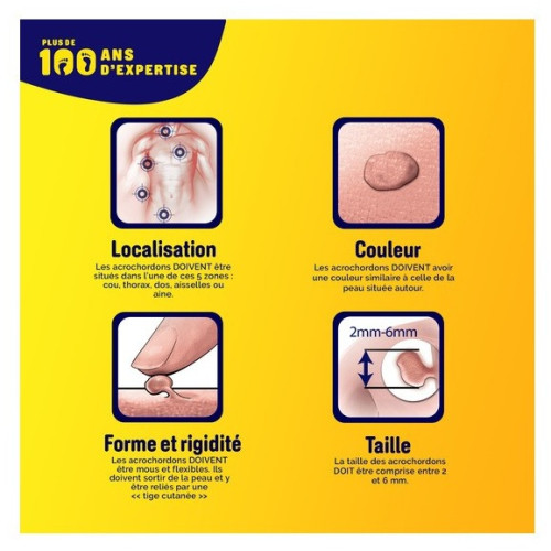 Scholl Freeze Away : Éliminez acrochordons en 1 traitement