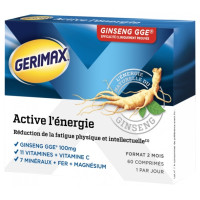 Gerimax Active Énergie - 60 comprimés : Vitalité & Réduction Fatigue