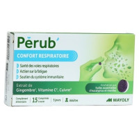 Pérub - Comprimés à sucer : Énergie, respiration et immunité renforcée