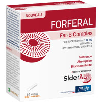 Pileje Forferal Fer-B : Sticks Fer + Vitamines B - Réduit Fatigue