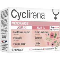 Cyclirena Ménopause 3C Pharma : Soulagement naturel jour/nuit
