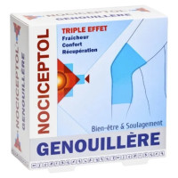 Nociceptol Genouillère : Triple effet froid pour genoux après effort