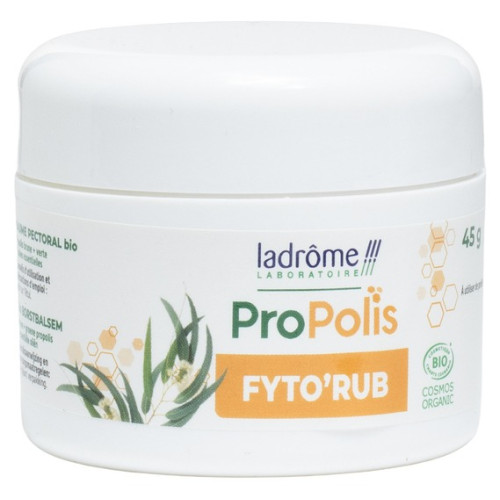 Baume Propolis Bio Ladrome - Respiration libre avec chaleur apaisante