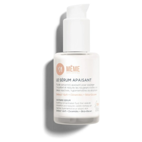 Même Sérum Apaisant : Apaisement pour peaux réactives et rouges