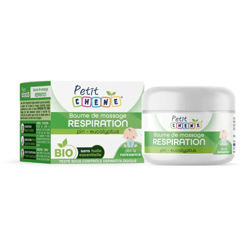 Petit Chêne Baume Bio : Respiration Libre & Peau Apaisée - 40ml