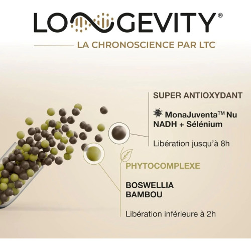 Longevity : Mobilité articulaire au bambou - 30 gélules
