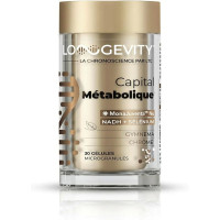 Capital Métabolique : Chrome & Vitamines - 30 Gélules LONGEVITY