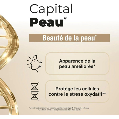 Longevity Capital Peau : 30 gélules pour une peau éclatante et saine