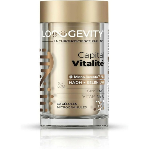 Longevity Vitalité 3 Chênes : Gélules Énergie & Endurance au Ginseng