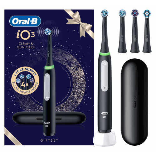 ORAL-B IO3 : Brosse électrique cadeau - Nettoyage pro & gencives