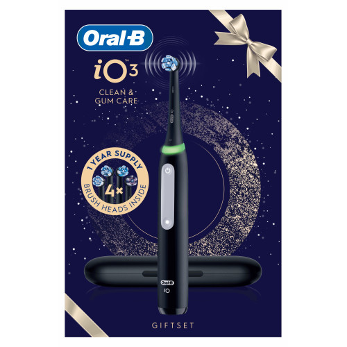 ORAL-B IO3 : Brosse électrique cadeau - Nettoyage pro & gencives