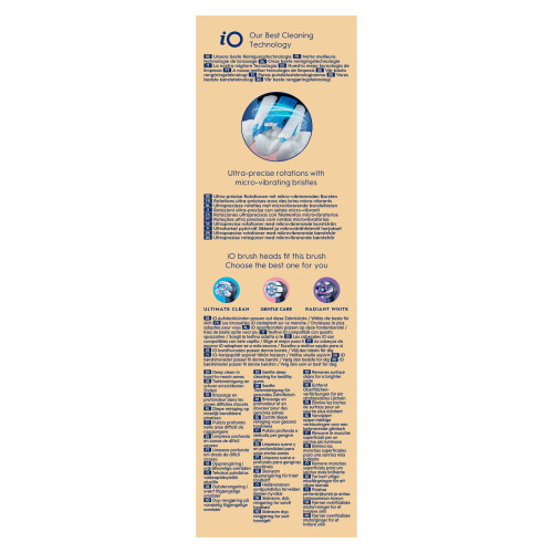 ORAL-B IO3 : Brosse électrique cadeau - Nettoyage pro & gencives