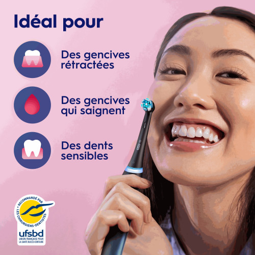ORAL-B IO3 : Brosse électrique cadeau - Nettoyage pro & gencives