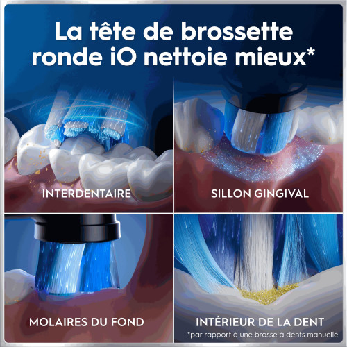 ORAL-B IO6 Édition Cadeau - Brosse électrique avec capteur de pression