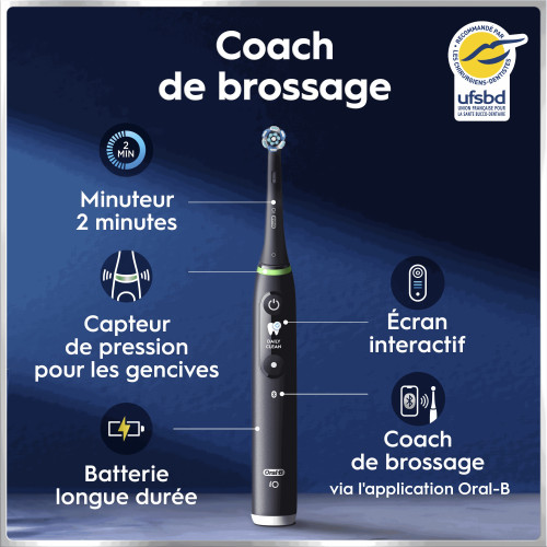 ORAL-B IO6 Édition Cadeau - Brosse électrique avec capteur de pression