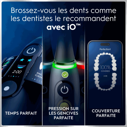 ORAL-B IO6 Édition Cadeau - Brosse électrique avec capteur de pression