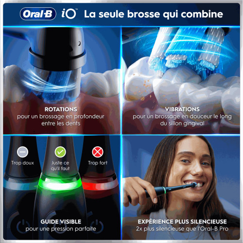 ORAL-B IO6 Édition Cadeau - Brosse électrique avec capteur de pression