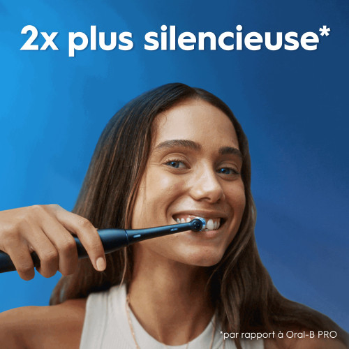Oral-B iO2 : Nettoyage ultra-doux, silencieuse, 4 semaines d'autonomie