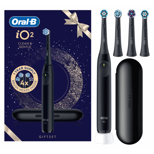 Oral-B iO2 : Nettoyage ultra-doux, silencieuse, 4 semaines d'autonomie
