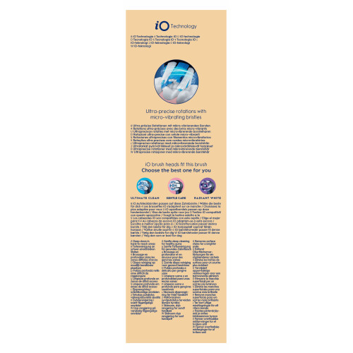 Oral-B iO2 : Nettoyage ultra-doux, silencieuse, 4 semaines d'autonomie