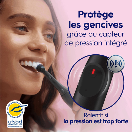 Oral-B iO2 : Nettoyage ultra-doux, silencieuse, 4 semaines d'autonomie
